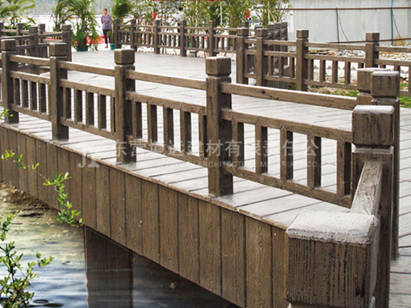 grc仿木欄桿安裝